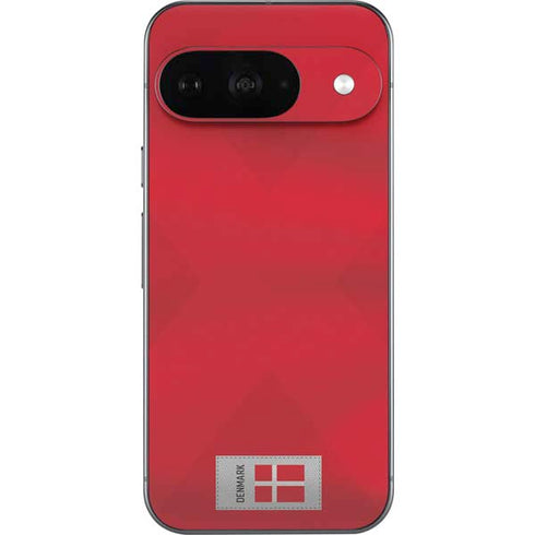Denmark Soccer Flag Google Pixel 9 Skin